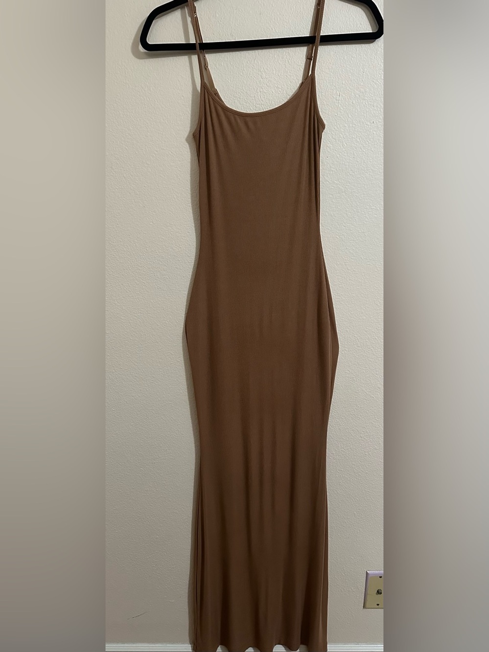 SKIMS Soft Lounge Long Slip Dress.
